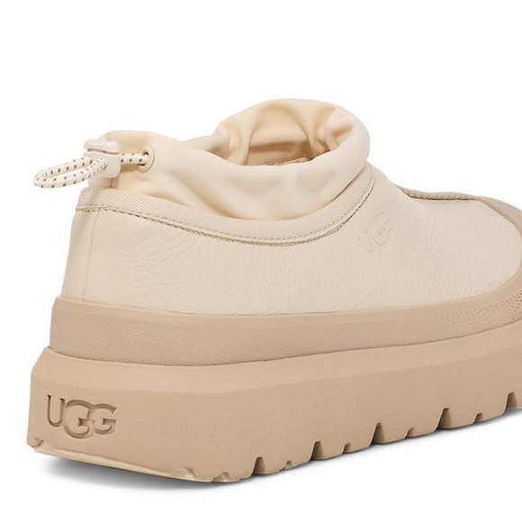 NEW UGG MEN Tasman Weather Hybrid Cream and Tan Slip-On Shoes - Picture 3 of 13